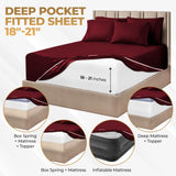 1000 Thread Count Egyptian Cotton Sateen Sheet Set
