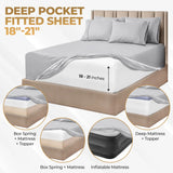 1000 Thread Count Egyptian Cotton Sateen Sheet Set