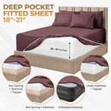 1000 Thread Count Egyptian Cotton Sateen Sheet Set