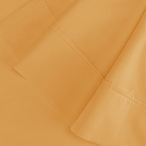 Superior Egyptian Cotton 300 Thread Count Solid Pillowcase Set - Gold