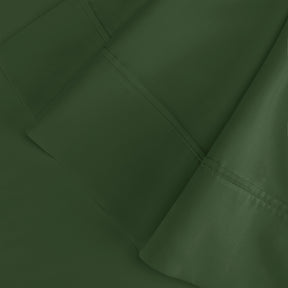 Superior Egyptian Cotton 300 Thread Count Solid Pillowcase Set - Hunter Green