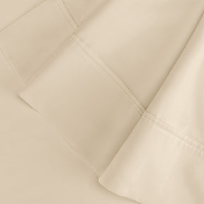 Superior Egyptian Cotton 300 Thread Count Solid Pillowcase Set - Ivory