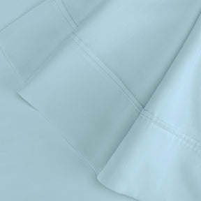 Superior Egyptian Cotton 300 Thread Count Solid Pillowcase Set - Light Blue