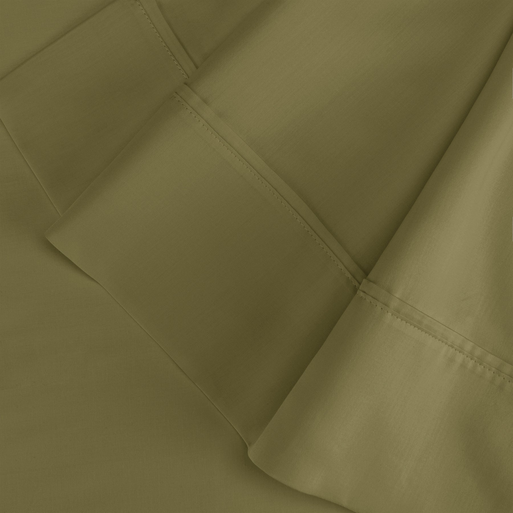 Superior Egyptian Cotton 300 Thread Count Solid Pillowcase Set - Sage
