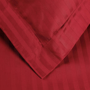 Superior Premium 600 Thread Count Egyptian Cotton Solid Duvet Cover Set -  Burgundy