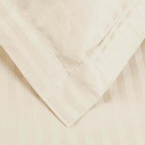 Superior Premium 600 Thread Count Egyptian Cotton Solid Duvet Cover Set - Ivory