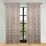 Leaves Room Darkening Back Tabs Blackout Curtain Panels, Set of 2 - Blackout Curtains by Superior