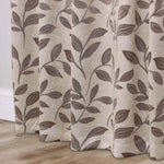 Leaves Room Darkening Washable Blackout Curtain Panels, Set of 2 - Blackout Curtains by Superior