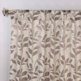Leaves Room Darkening Back Tabs Blackout Curtain Panels, Set of 2 - Blackout Curtains by Superior