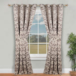 Leaves Room Darkening Washable Blackout Curtain Panels, Set of 2 - Blackout Curtains by Superior