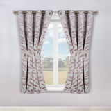 Leaves Room Darkening Washable Blackout Curtain Panels, Set of 2 - Blackout Curtains by Superior
