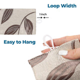 Leaves Room Darkening Washable Blackout Curtain Panels, Set of 2 - Blackout Curtains by Superior