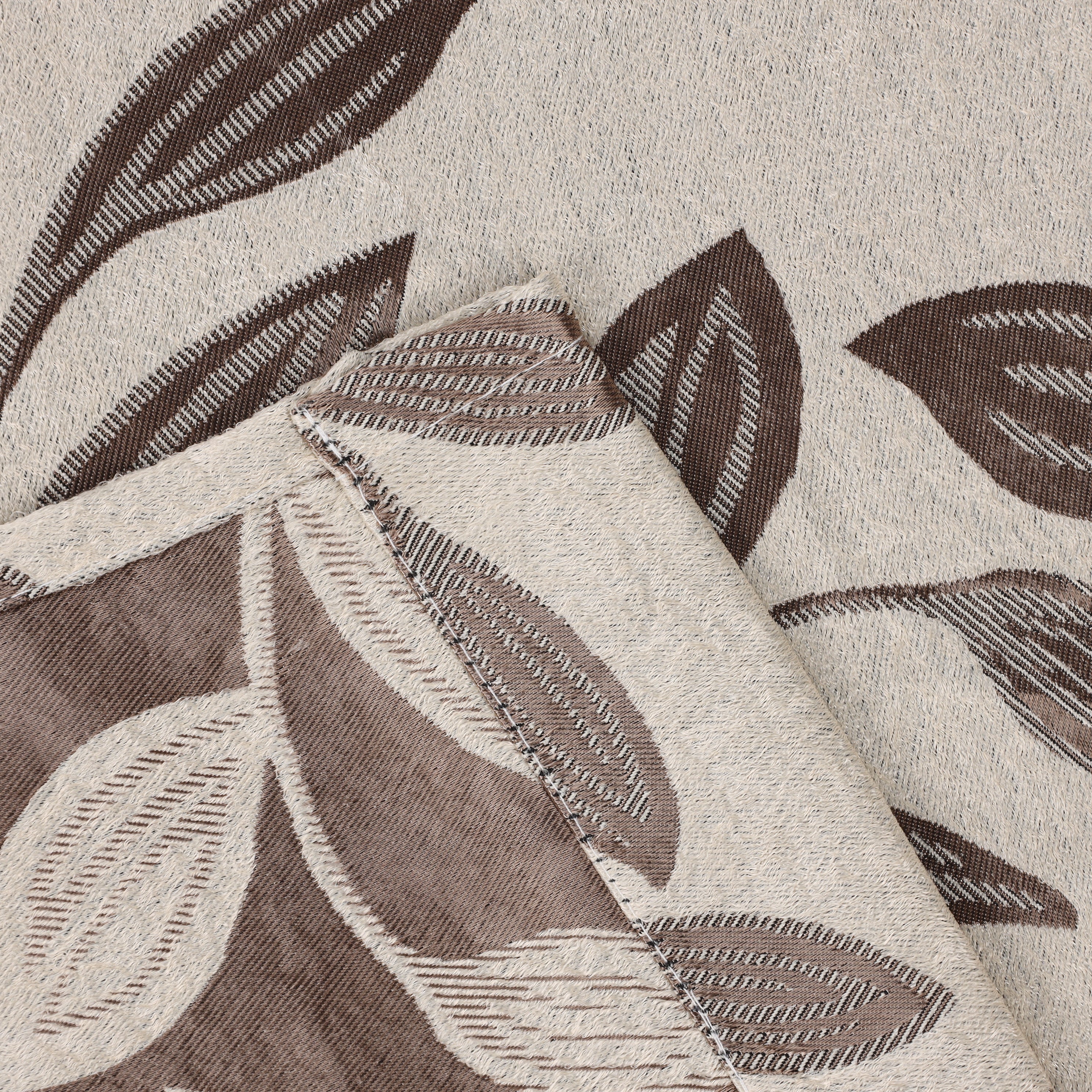 Leaves Room Darkening Washable Blackout Curtain Panels, Set of 2 - Blackout Curtains by Superior