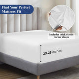 Apus 100% Cotton Perfect Fit Deep Pocket Fitted Sheet - Fitted Sheet by Superior Brand