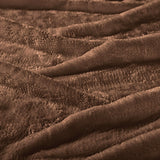 Superior Fleece Plush Medium Weight Fluffy Solid Decorative Blanket