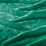 Superior Fleece Plush Medium Weight Fluffy Solid Decorative Blanket