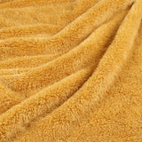 Superior Fleece Plush Medium Weight Fluffy Solid Decorative Blanket