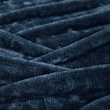 Superior Fleece Plush Medium Weight Fluffy Solid Decorative Blanket