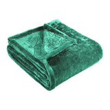 Fleece Plush Medium Weight Fluffy Soft Solid Decorative Blanket