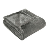 Superior Fleece Plush Medium Weight Fluffy Solid Decorative Blanket