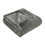 Fleece Plush Medium Weight Fluffy Soft Solid Decorative Blanket