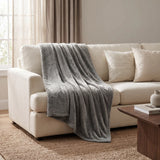 Superior Fleece Plush Medium Weight Fluffy Solid Decorative Blanket