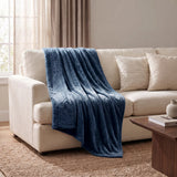 Superior Fleece Plush Medium Weight Fluffy Solid Decorative Blanket