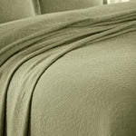 Fleur De Lis Jacquard Matelassé Cotton Medallion Bedspread Set - Bedspread by Superior Brand