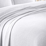 Fleur De Lis Jacquard Matelassé Cotton Medallion Bedspread Set - Bedspread by Superior Brand