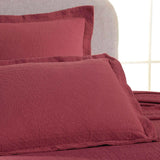 Fleur De Lis Jacquard Matelassé Cotton Medallion Bedspread Set - Bedspread by Superior Brand