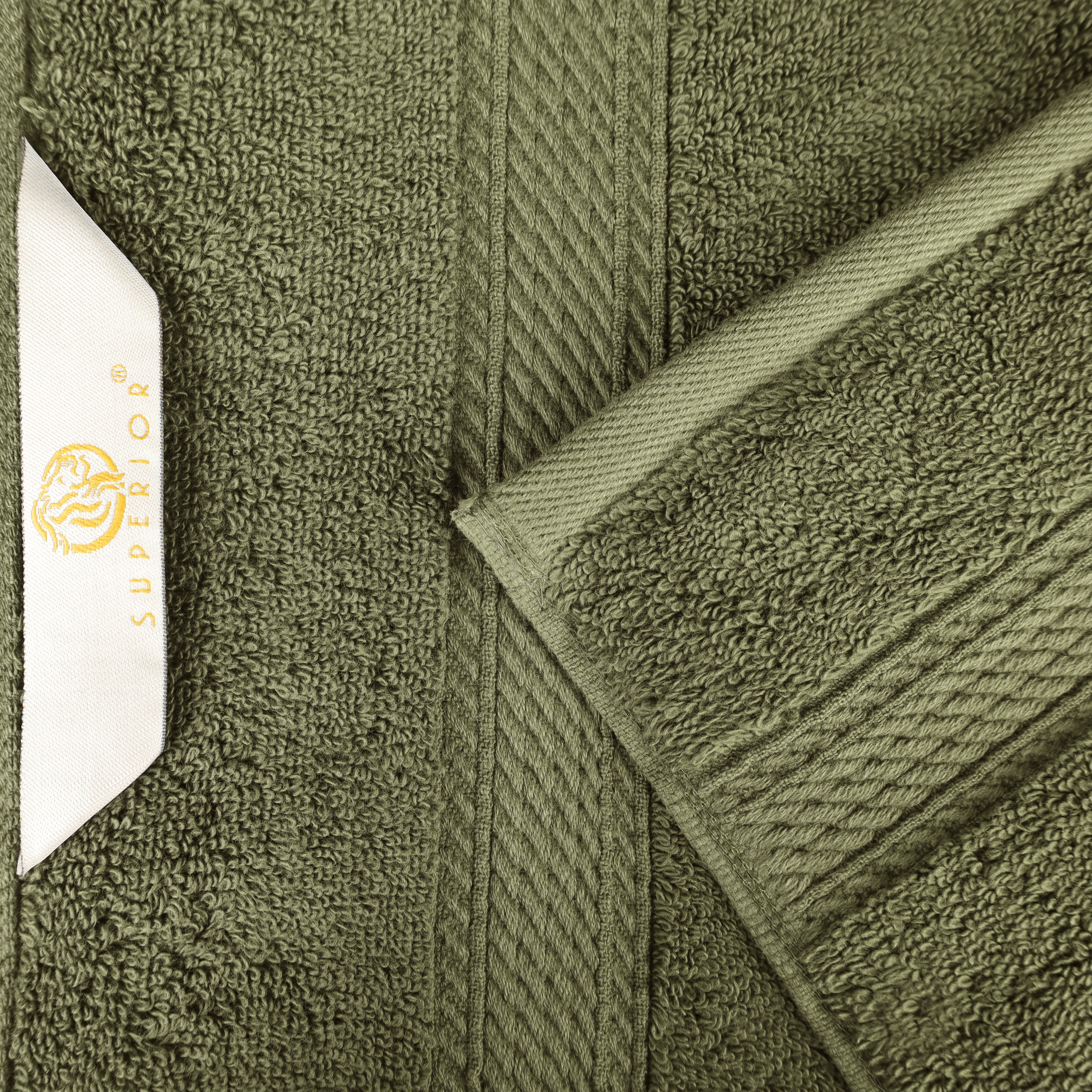 Madison Egyptian Cotton Pile Plush Heavyweight Bath Sheet Set of 2 - Egyptian Cotton Bath Sheet by Superior