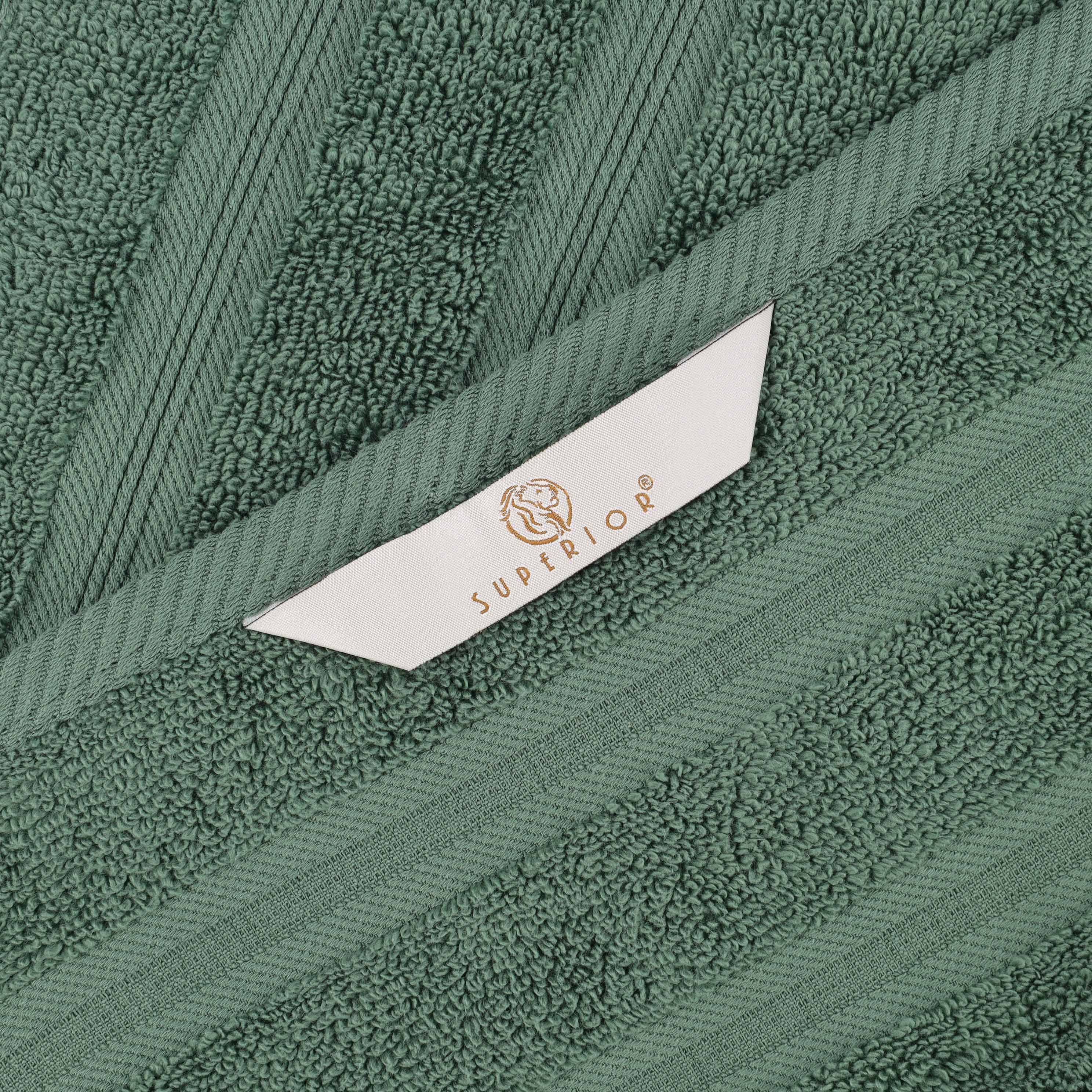 Smart Dry Zero Twist Cotton Medium Weight 3 Piece Assorted Towel Set - Towel Set by Superior Brand