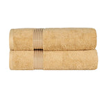 Heritage Egyptian Cotton Plush Absorbent Luxury Bath Towel Set of 2 - Bath Towel by Superior