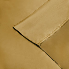 300 Thread Count Rayon From Bamboo Solid Deep Pocket Sheet Set - Gold