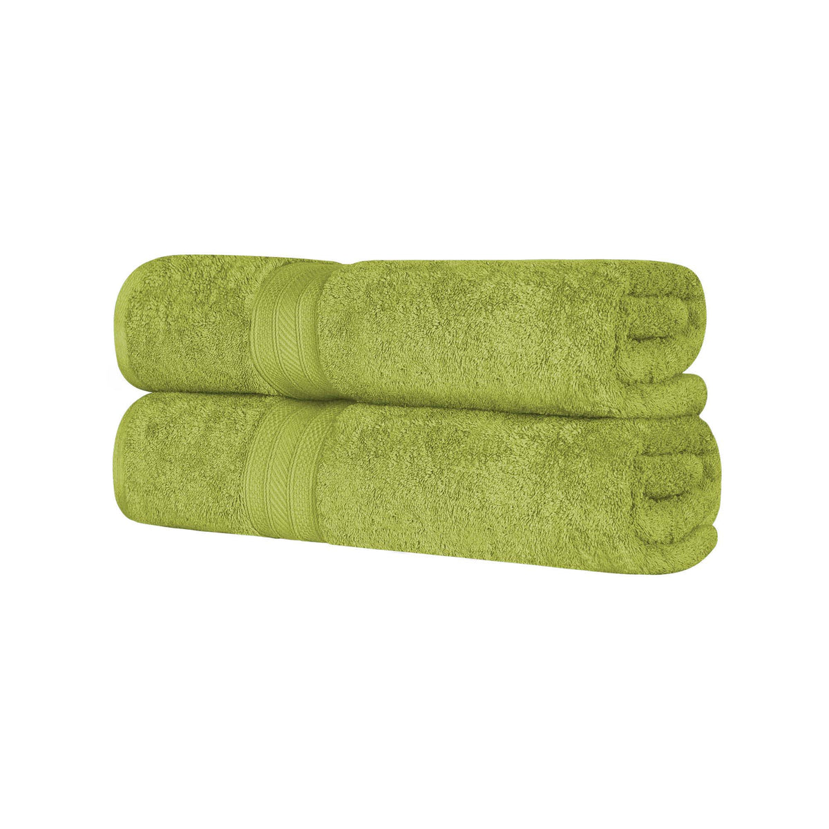 Cotton Heavyweight Absorbent Plush 2 Piece Bath Sheet Set - GreenEssense