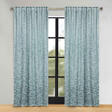 Leaves Room Darkening Back Tabs Blackout Curtain Panels, Set of 2 - Blackout Curtains by Superior