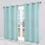 Classic Modern Solid Room Darkening Blackout Curtain Panels, Set of 2 - Blackout Curtains by Superior