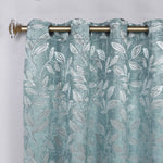 Leaves Room Darkening Washable Blackout Curtain Panels, Set of 2 - Blackout Curtains by Superior