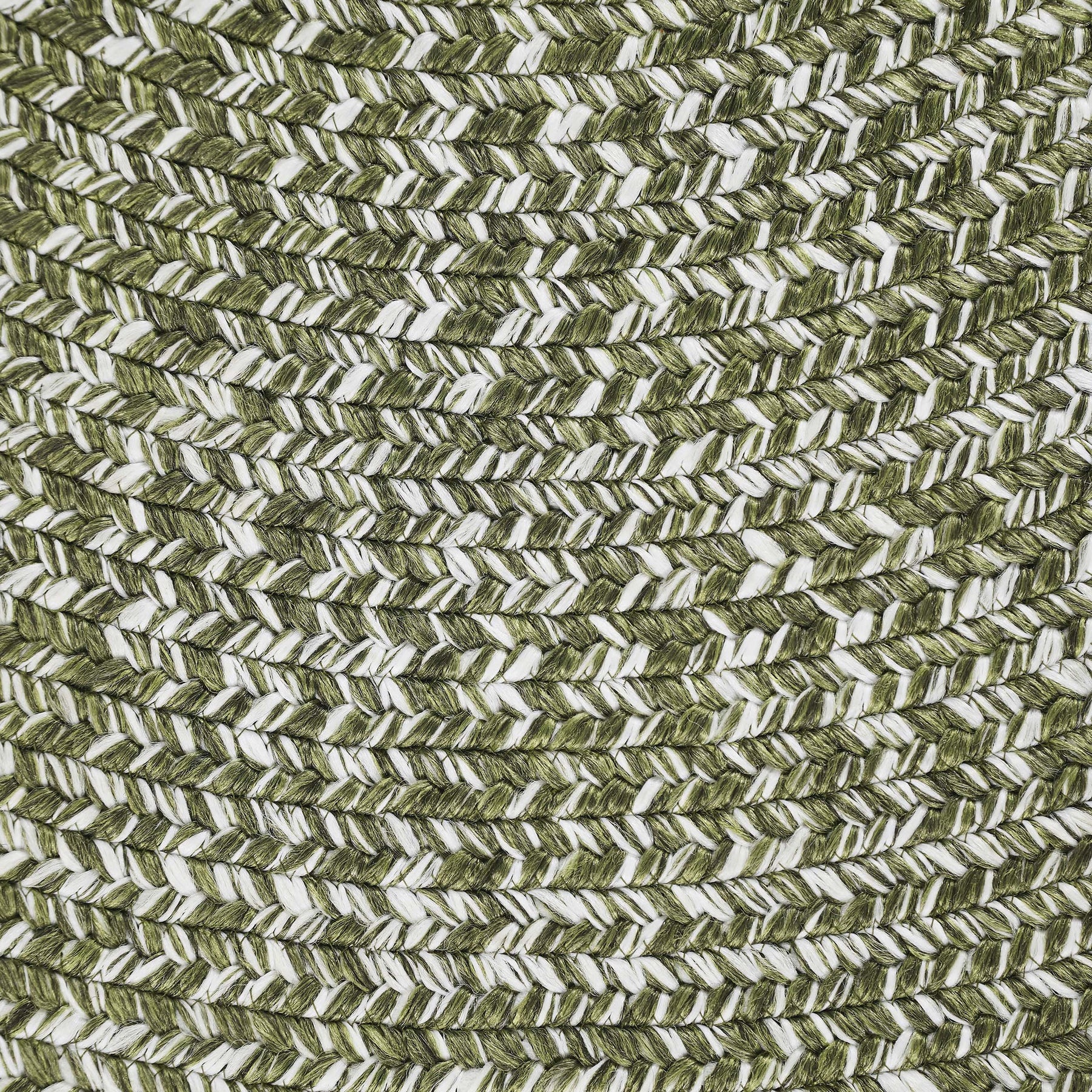 Reversible Braided Eco-Friendly Area Rug Indoor Outdoor Rugs - GreenWhite