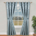 Leaves Room Darkening Washable Blackout Curtain Panels, Set of 2 - Blackout Curtains by Superior