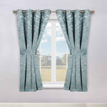 Leaves Room Darkening Washable Blackout Curtain Panels, Set of 2 - Blackout Curtains by Superior