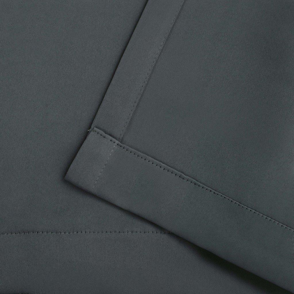 Solid Machine Washable Room Darkening Blackout Curtain 42 Inches - Blackout Curtains by Superior