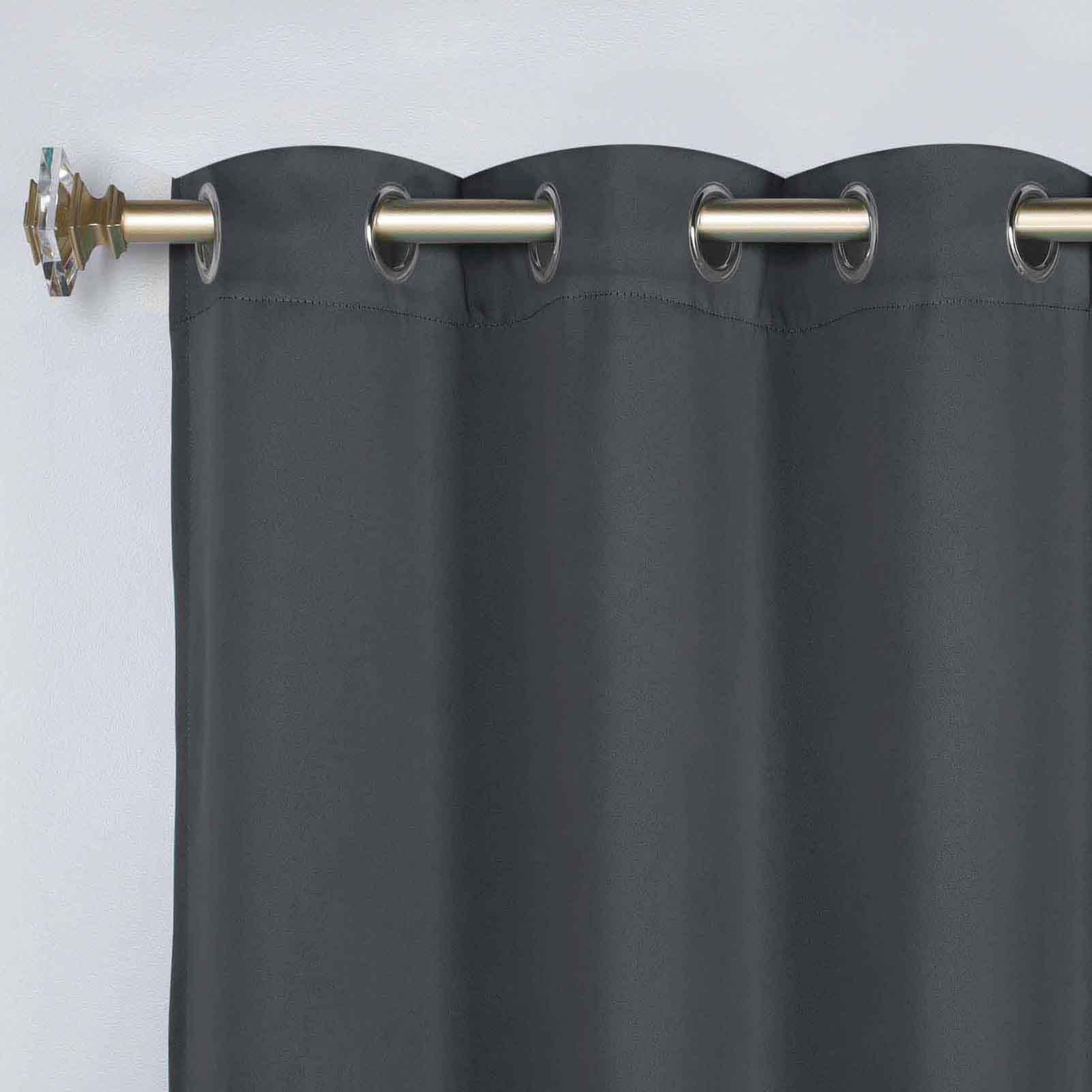 Classic Modern Solid Room Darkening Blackout Curtain Panels, Set of 2 - Blackout Curtains by Superior