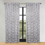 Leaves Room Darkening Back Tabs Blackout Curtain Panels, Set of 2 - Blackout Curtains by Superior