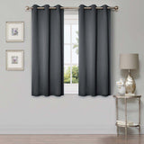 Solid Machine Washable Room Darkening Blackout Curtain 42 Inches - Blackout Curtains by Superior