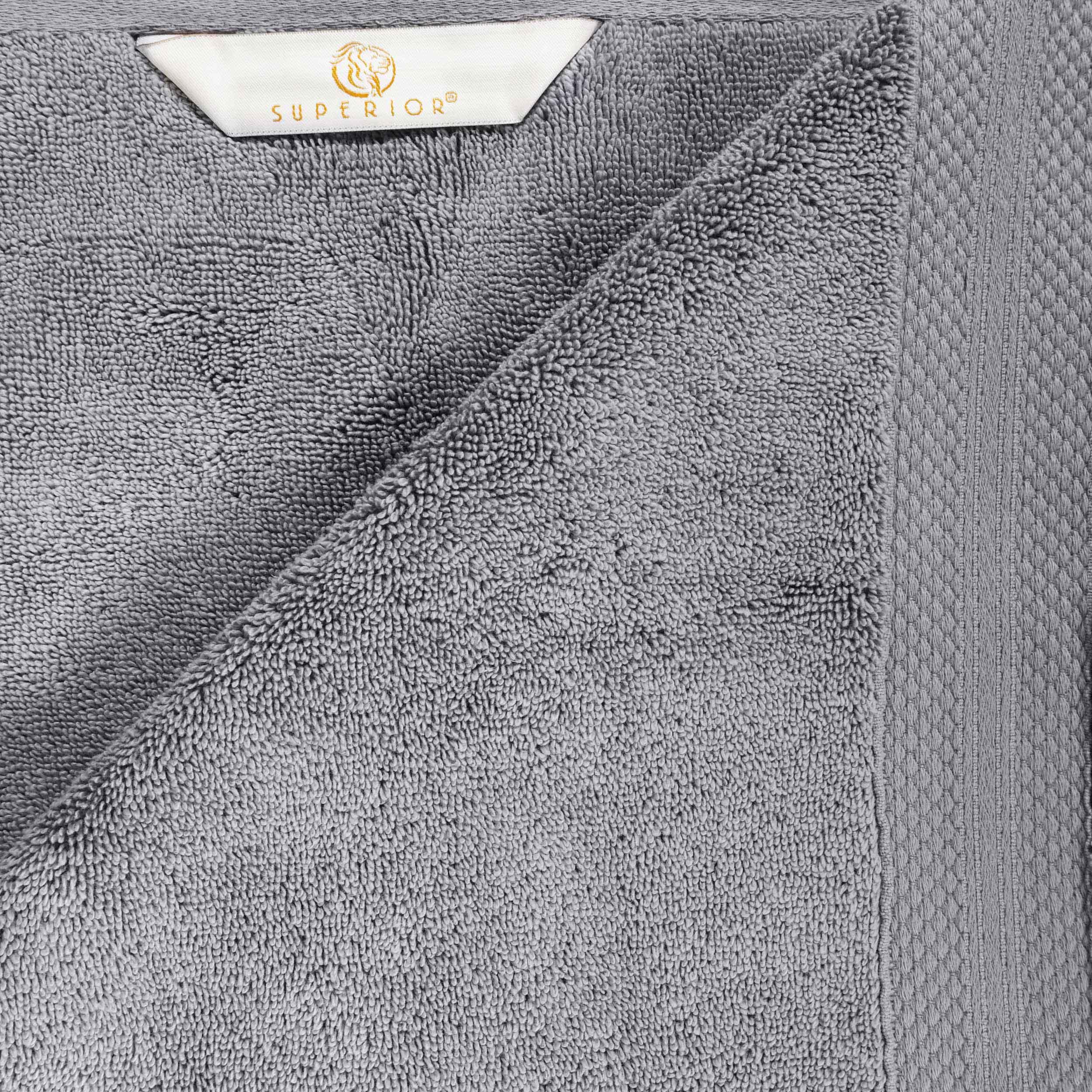 Aria Turkish Cotton Solid Heavyweight Plush Bath Towel Set of 4 - Bath Towel by Superior Brand