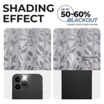 Leaves Room Darkening Washable Blackout Curtain Panels, Set of 2 - Blackout Curtains by Superior