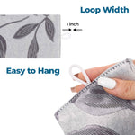 Leaves Room Darkening Washable Blackout Curtain Panels, Set of 2 - Blackout Curtains by Superior
