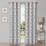 Leaves Machine Washable Room Darkening Blackout Curtains, Set of 2 - Blackout Curtains by Superior