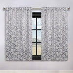 Leaves Room Darkening Back Tabs Blackout Curtain Panels, Set of 2 - Blackout Curtains by Superior